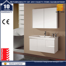 Modern Simple Style Hanging Bathroom Cabinet with Mirror Cabinet